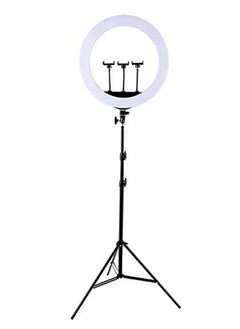 HQ-18N LED Ring Light For Vlogging Photography And Video Shooting With Remote Control Phone Clamp And  Tripod Mount