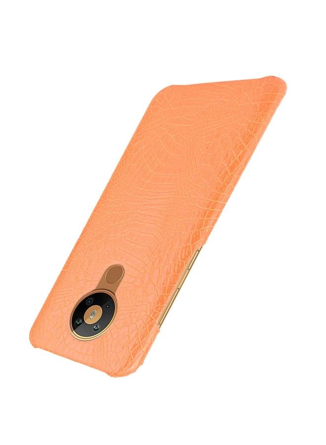 S-TOP Case For Nokia 5.3 Shockproof Crocodile Texture PC + PU Case - Image 3