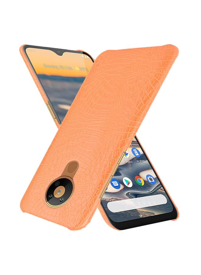 S-TOP Case For Nokia 5.3 Shockproof Crocodile Texture PC + PU Case - Image 2