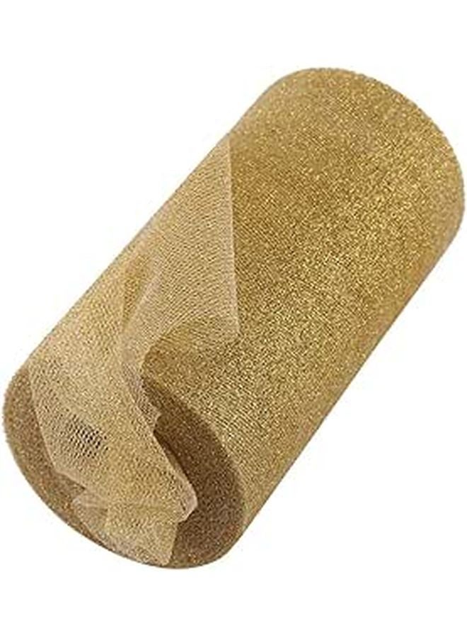 Glitter Sequin Tulle Roll 6 Inch X 25 Yards For Wedding Party Decoration - Image 1