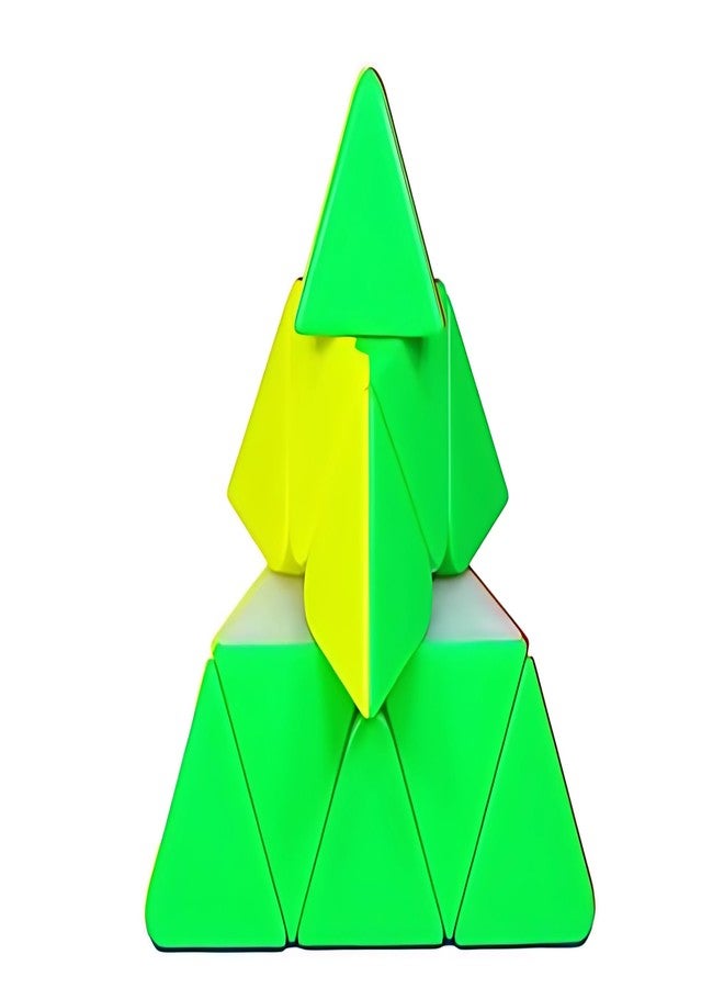 مكعب كيوبسكوول آر إس بيرامينكس المغناطيسي - لغز هرمي سلس وسريع بدون ملصقات للأطفال والكبار | مكعب بيرامينكس مغناطيسي ثابت للمبتدئين ومحترفي حل المكعبات السريعة | لعبة لتنمية الذكاء - Image 5