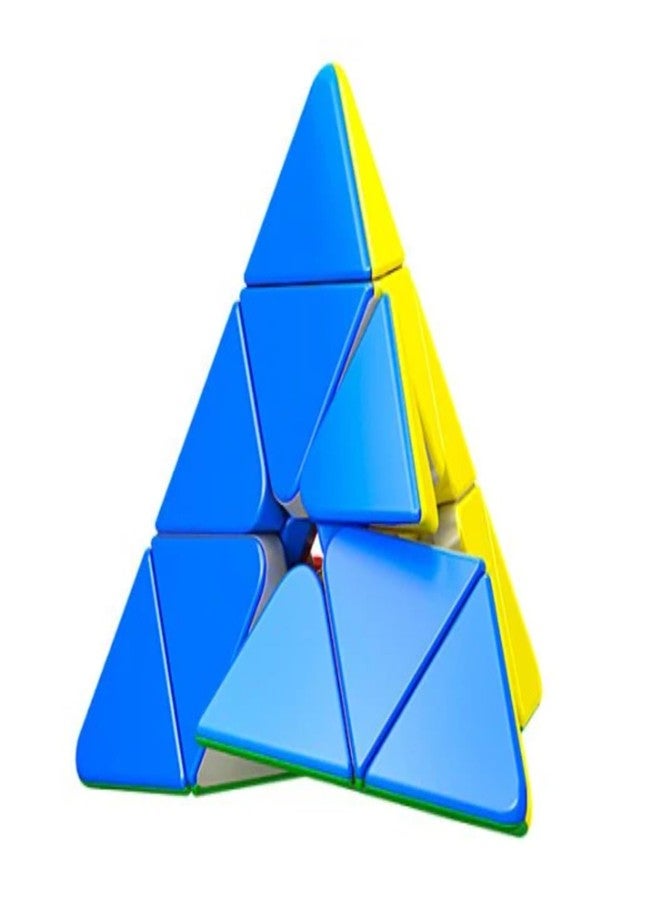 مكعب كيوبسكوول آر إس بيرامينكس المغناطيسي - لغز هرمي سلس وسريع بدون ملصقات للأطفال والكبار | مكعب بيرامينكس مغناطيسي ثابت للمبتدئين ومحترفي حل المكعبات السريعة | لعبة لتنمية الذكاء - Image 4