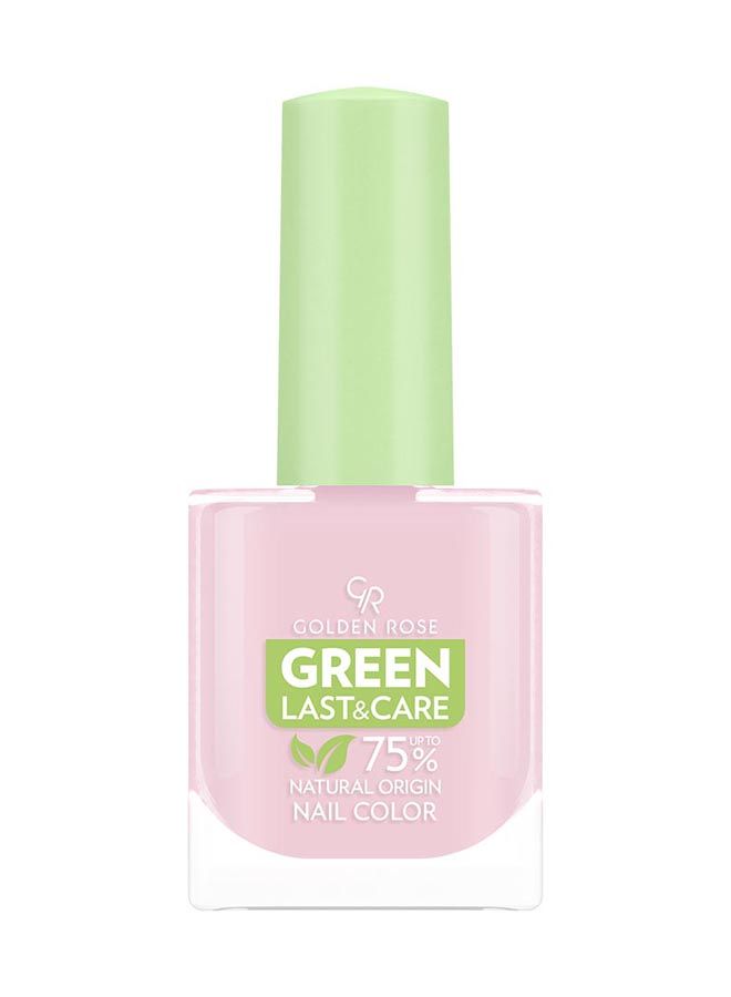 Green Last&Care Nail Color No: 105