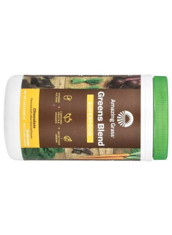 Amazing Grass, Greens Blend Superfood, Chocolate 480 g - Image 4