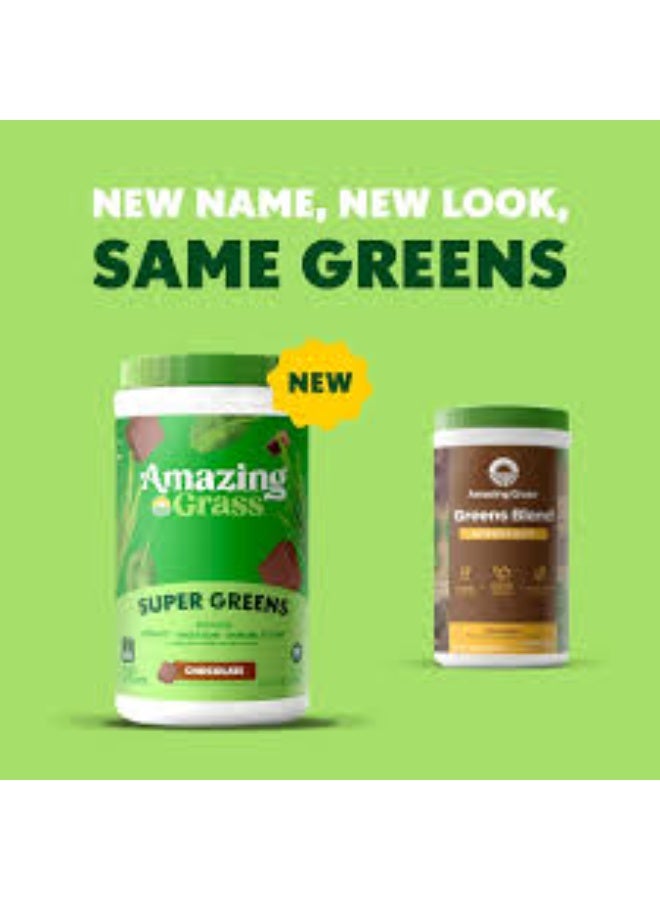 Amazing Grass, Greens Blend Superfood, Chocolate 480 g - Image 3