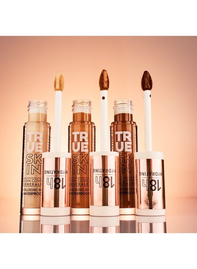 Catrice True Skin High Cover Concealer | Waterproof & Lightweight for Soft Matte Look | Contains Hyaluronic Acid & Lasts Up to 18 Hours | Vegan, Cruelty Free, Gluten Free (090 | Cool Espresso) - Image 5
