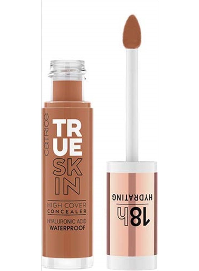 Catrice True Skin High Cover Concealer | Waterproof & Lightweight for Soft Matte Look | Contains Hyaluronic Acid & Lasts Up to 18 Hours | Vegan, Cruelty Free, Gluten Free (090 | Cool Espresso) - Image 2