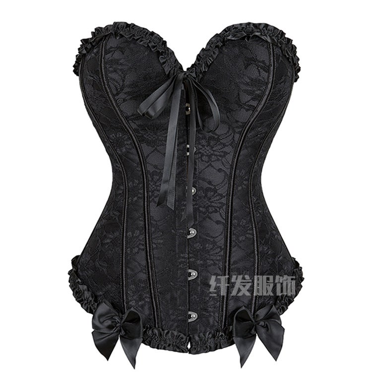 Supply Corset Waist Support – Mesh Lace Tight Belly Shaping for Women - Image 1