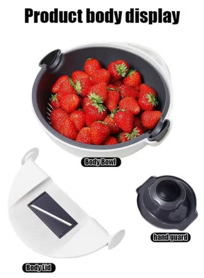 Ultra-Simplified Multi-functional New Cutting Tool for Chopping Vegetables. Squeezing and slicing. Suitable for home use. Slicing lemons, potatoes, etc. - Image 5