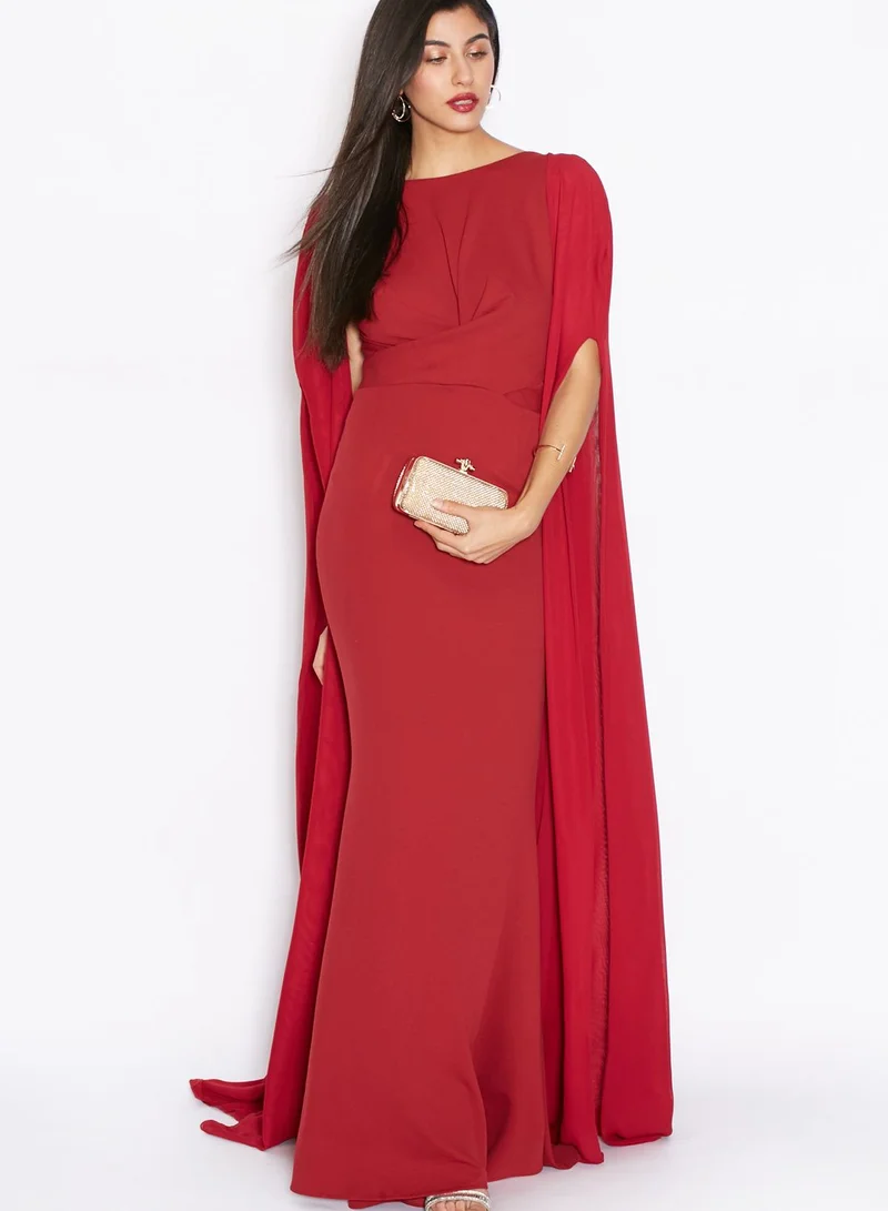Threadz by Ajooni Cape Dress