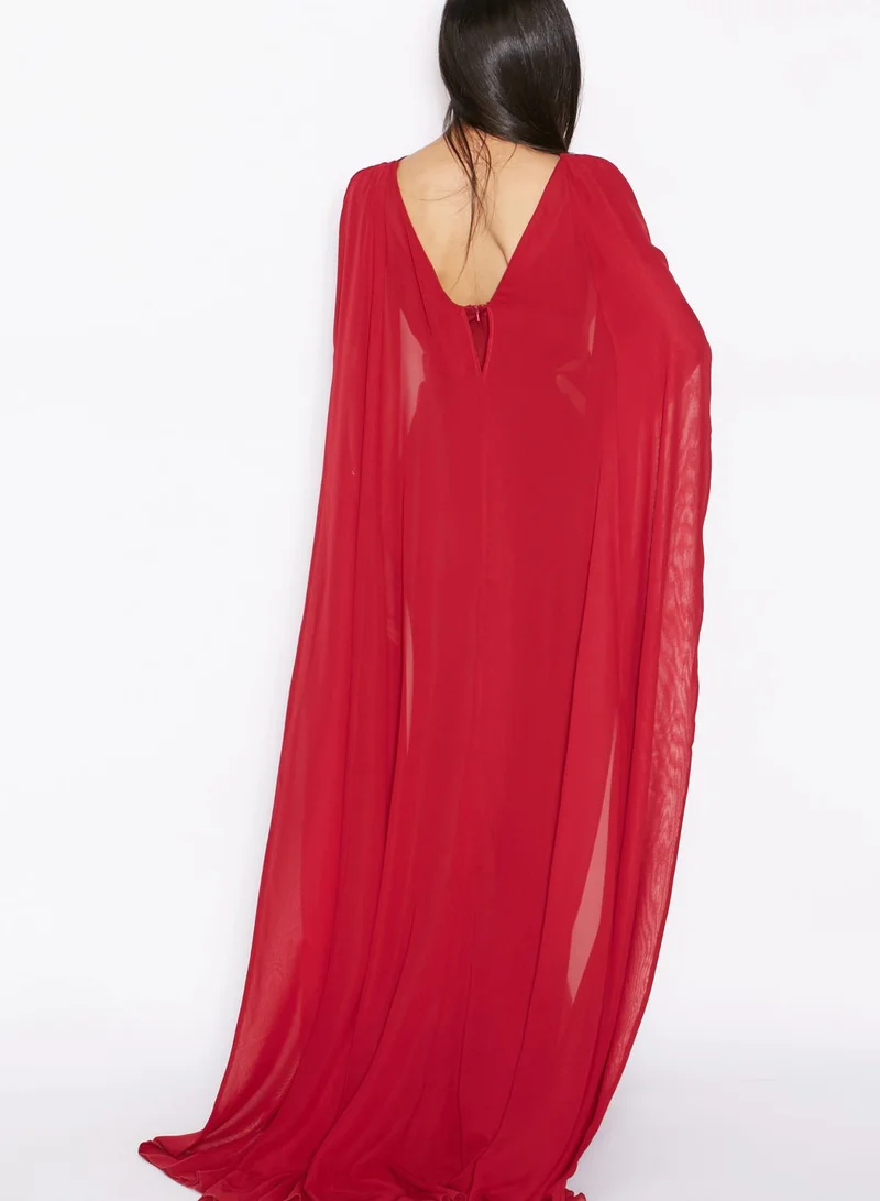 Threadz by Ajooni Cape Dress