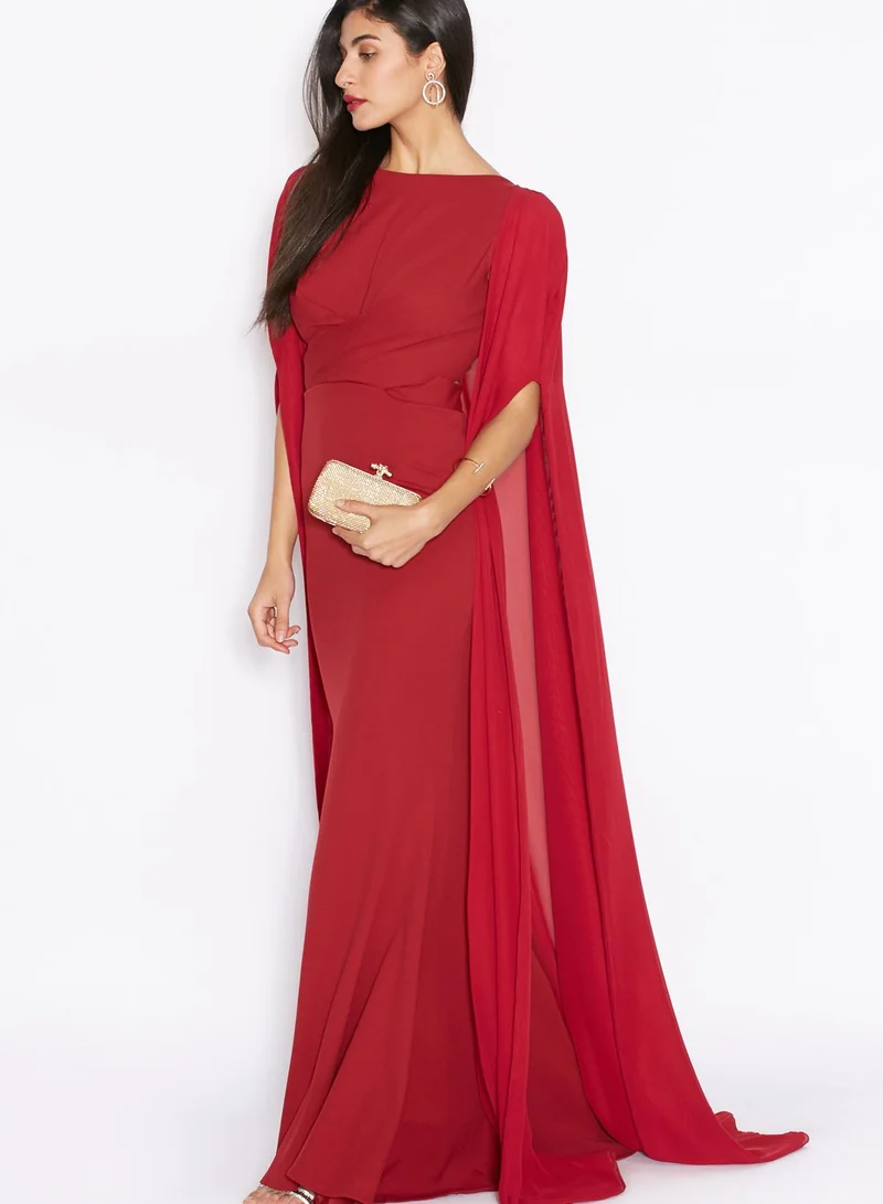 Threadz by Ajooni Cape Dress
