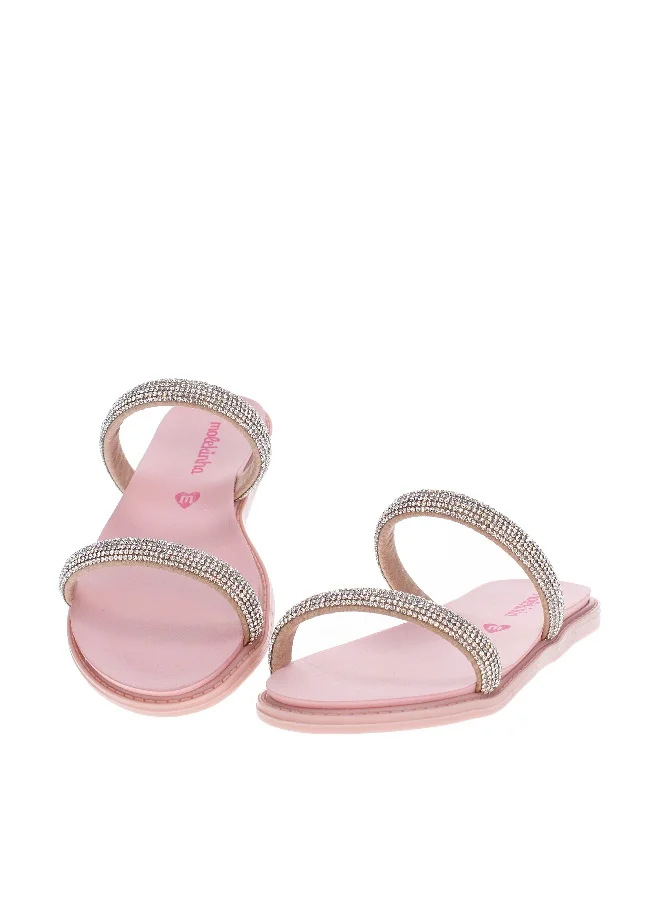 MOLEKINHA Slip-On Sandals for Girls – Comfortable Casual Sandals for Kids | Easy Wear Summer Shoes | Lightweight Footwear for Daily Wear, School, Travel & Outdoor Fun | Stylish Open-Toe Design