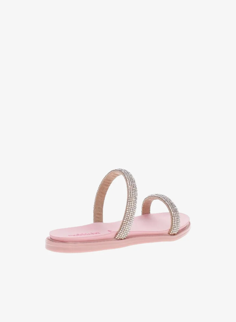 MOLEKINHA Slip-On Sandals for Girls – Comfortable Casual Sandals for Kids | Easy Wear Summer Shoes | Lightweight Footwear for Daily Wear, School, Travel & Outdoor Fun | Stylish Open-Toe Design