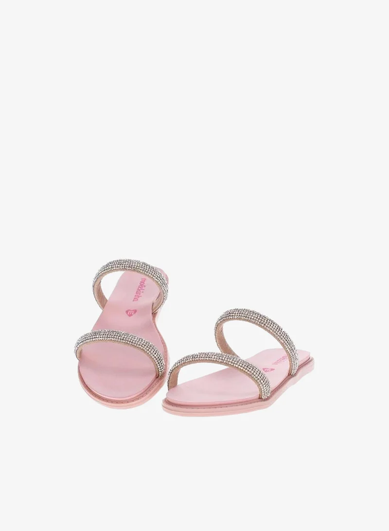 MOLEKINHA Slip-On Sandals for Girls – Comfortable Casual Sandals for Kids | Easy Wear Summer Shoes | Lightweight Footwear for Daily Wear, School, Travel & Outdoor Fun | Stylish Open-Toe Design