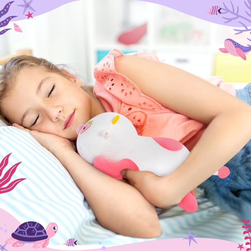 Mewaii لطيف البقرة وسائد فخمة Kawaii Plushies الفراولة البقرة محشوة اللعب اسفنجي بلوشيز عناق وسائد فخمة للبنين والبنات - Image 5