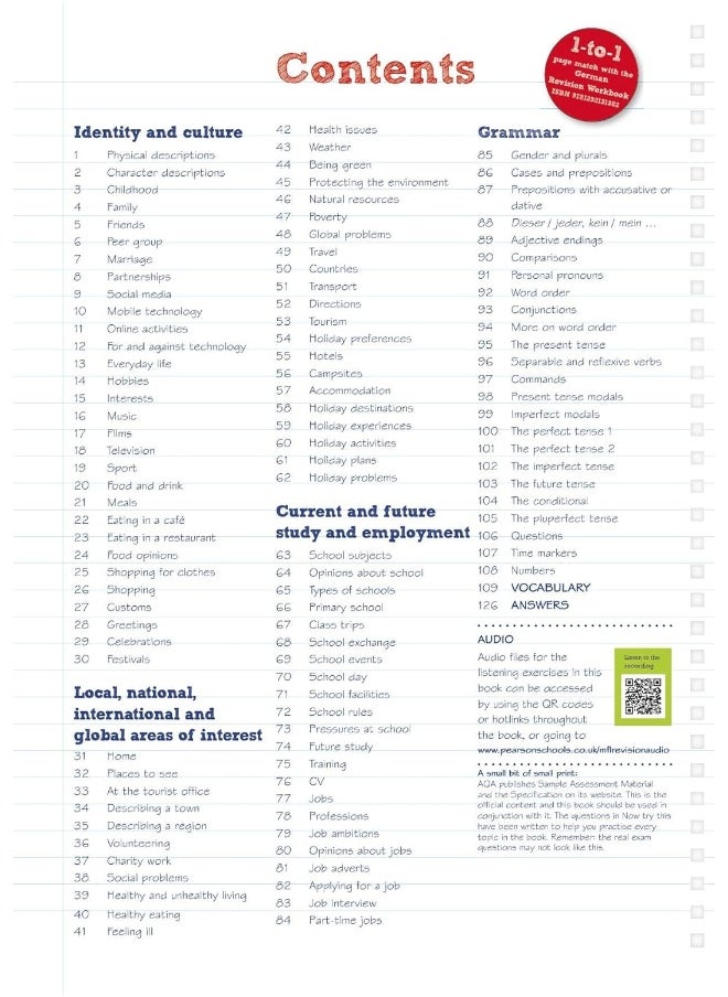 Pearson REVISE AQA GCSE (9-1) German Revision Guide : For 2024 and 2025 assessments and exams - incl. free online edition (Revise AQA GCSE MFL 16)  - Image 3