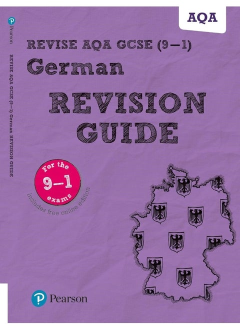 Pearson REVISE AQA GCSE (9-1) German Revision Guide : For 2024 and 2025 assessments and exams - incl. free online edition (Revise AQA GCSE MFL 16)