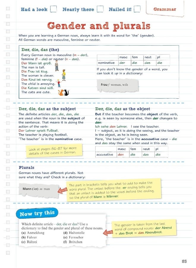 Pearson REVISE AQA GCSE (9-1) German Revision Guide : For 2024 and 2025 assessments and exams - incl. free online edition (Revise AQA GCSE MFL 16)