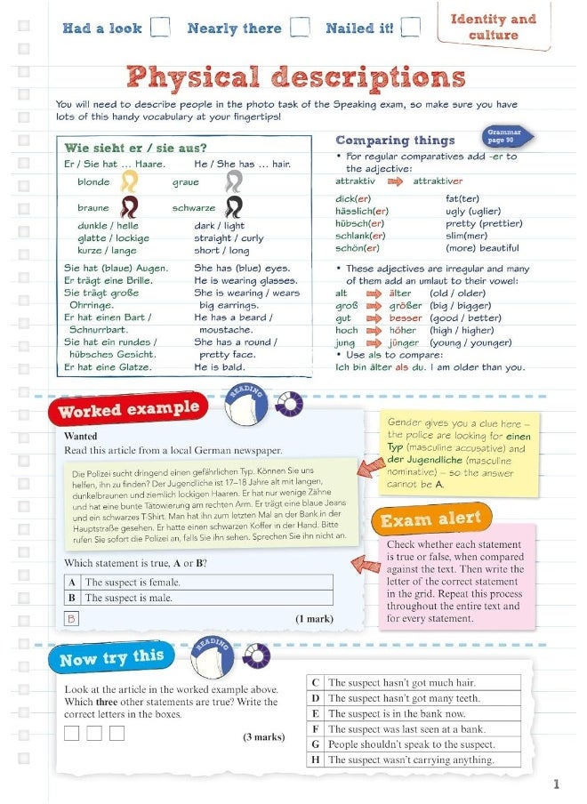Pearson REVISE AQA GCSE (9-1) German Revision Guide : For 2024 and 2025 assessments and exams - incl. free online edition (Revise AQA GCSE MFL 16)  - Image 4