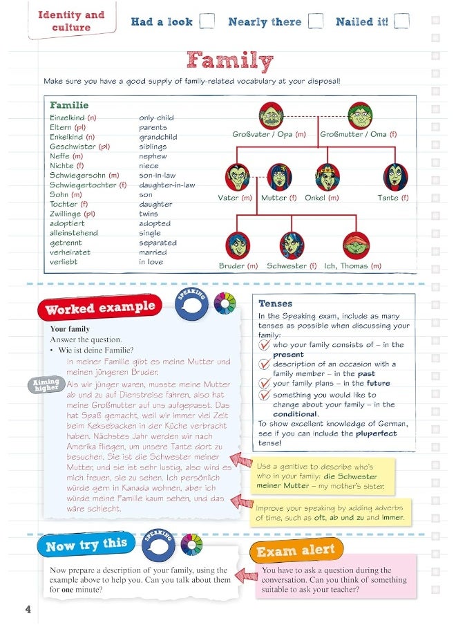 Pearson REVISE AQA GCSE (9-1) German Revision Guide : For 2024 and 2025 assessments and exams - incl. free online edition (Revise AQA GCSE MFL 16)