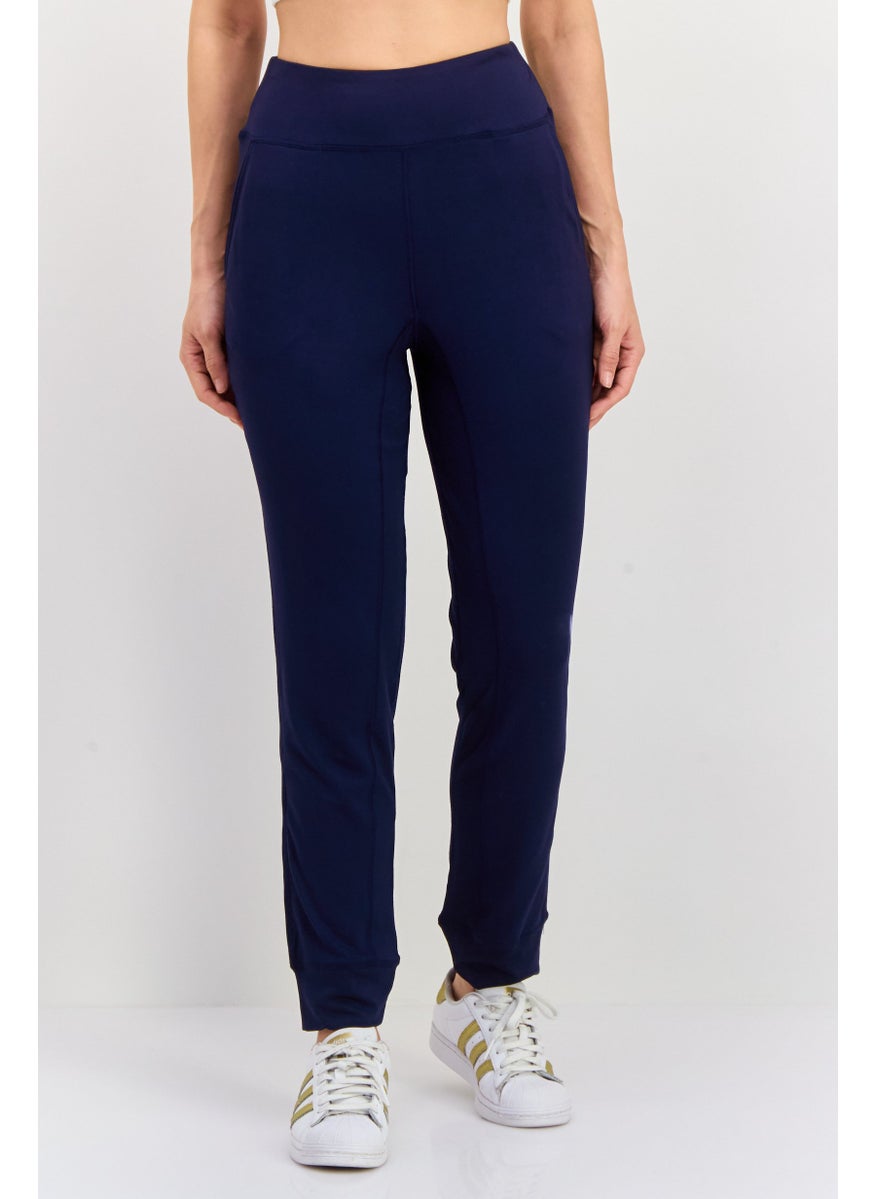 Jones New York - Women Sportswear Fit Yoga Jogger Pants, Navy - Image 1