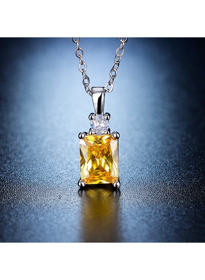 KUYING Fashionable Retro Light Luxury Personalized Necklace 
