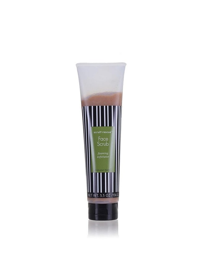 Max Green Alchemy Mga Vegan Face Scrub Scruff Rescue Face Scrub Daily Exfoliator & Face Wash For Deep Cleaning | Prevents Blackheads & Ingrown Hairs | Ph Balanced Walnut Shell Microdermabrasion | 5.5 Oz  - Image 1