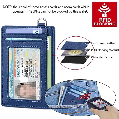 FurArt Slim Minimalist Wallet, Front Pocket Wallets, RFID Blocking, Credit Card Holder for Men-Midnight Blue - Image 5