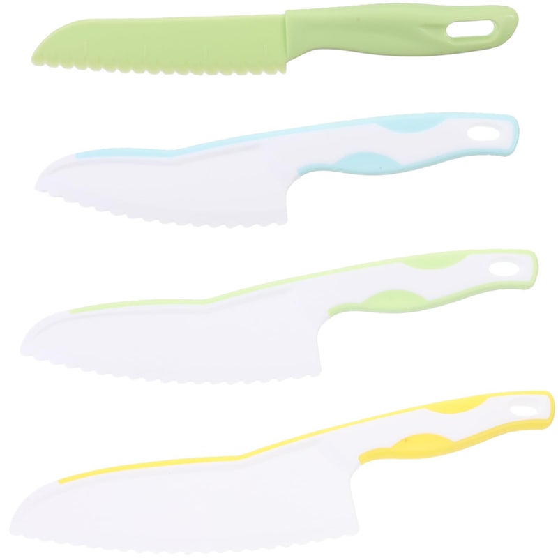 4Pcs Reusable Plastic Fruit Vegetable Slicer Cutter Handheld Kitchen Tools - Image 2