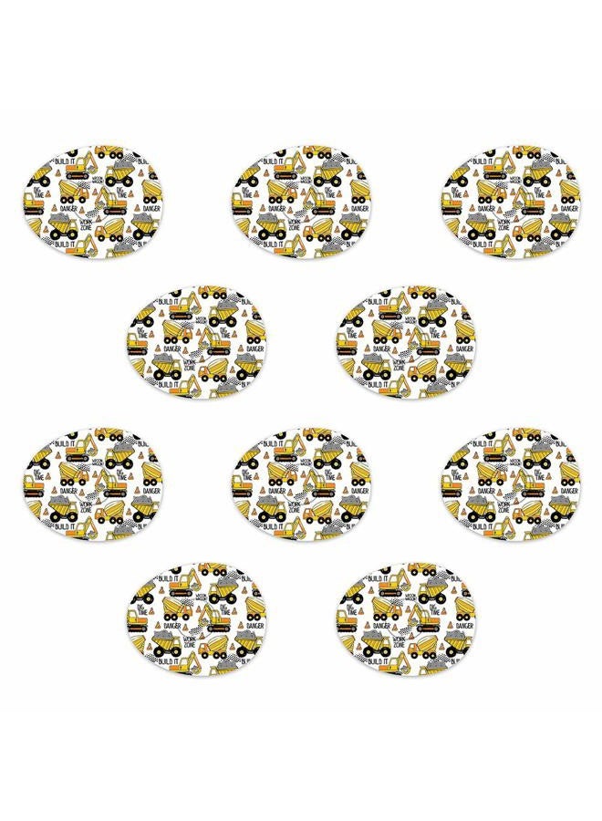 RockaDex Freestyle Libre Adhesive Construction Design Adhesive Patches with Split Backing, Easy to Apply x 10 Pack - Image 2