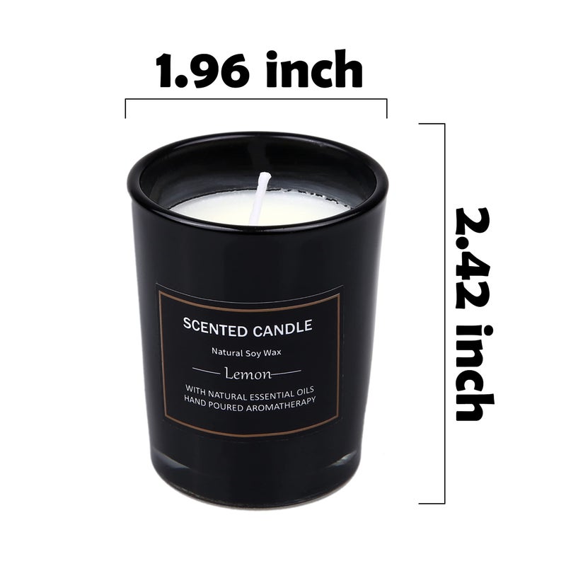 EUPNHY 12 Pack Scented Candles Gift Set 2.5oz Strong Fragrance Aromatherapy Jar Candle Set Soy Wax Decorative Candles for Home Scented Candles Best Gifts for Women. - Image 5