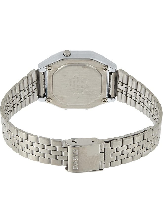 CASIO Women's Stainless Steel Digital Watch LA680WA-1B - 28.6 mm - Image 2