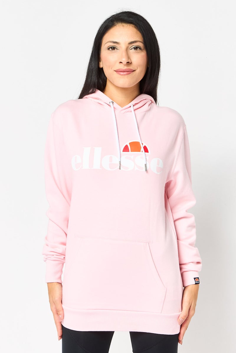 Ellesse Women Sportswear Fit Long Sleeve Outdoor Hoodie, Light Pink - Image 1