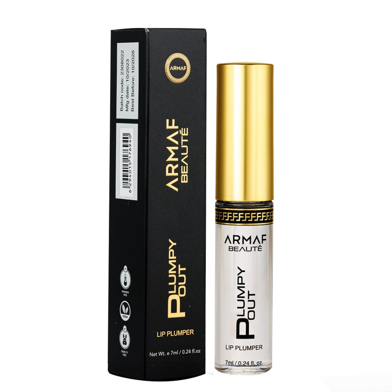 Armaf Beaute Plumpy Pout Lip Plumper Sassy 7ml, Hydrating, Moisturizing Lip Gloss With Hotflux, Weightless & Long Lasting Mirror Shine, Instant Tingle & Fuller Looking, Lightweight & Non Sticky Plump - Image 2