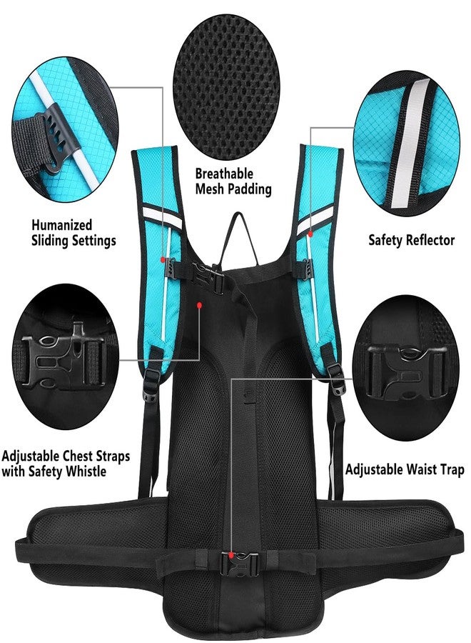 NONSAR Store NONSAR Hydration Backpack, Hiking Backpack with 3L Water Bladder, Insulated Water Backpack for Women, Men, Kids, Keep Liquids Cool Up to 5 Hours, Daypack for Hiking, Running, Climbing, Cycling - Image 3
