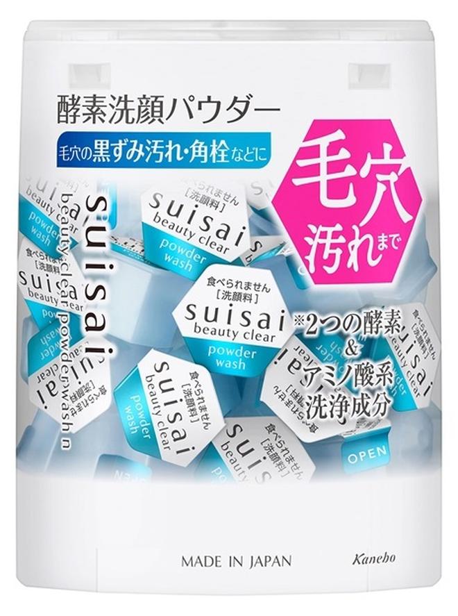 suisai(step size) step size beauty clear powder Wash N wash separately, 12.8 g single - Image 1