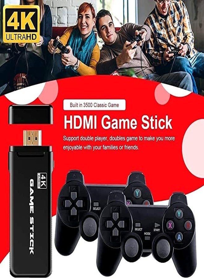 NextTech UHD 4K Console with Retro Built-in Games | Portable Handheld Video Game Console for Kids and Adults (Play HDMI TV Gaming System) - Image 2