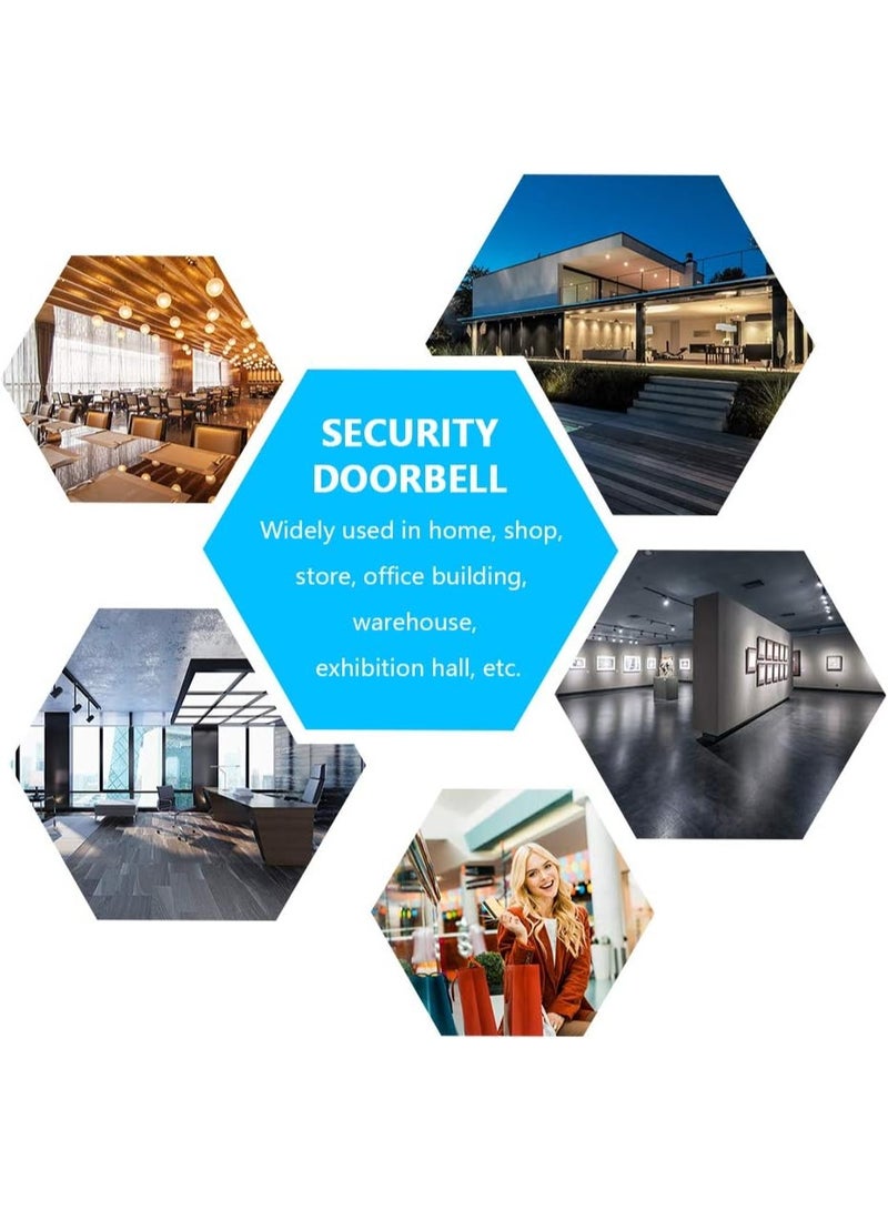 جرس باب ذكي لاسلكي – جرس واي فاي مزود بصورة HD وصوت ثنائي الاتجاه – تركيب سهل وزاوية رؤية واسعة - Image 4