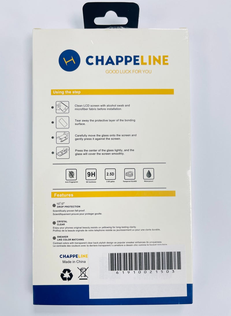 CHAPPELINE IPRAVICY Tempered Glass Screen Protector for iPhone 15 Pro Max, High Definition, Scratch-Resistant, Anti-Fingerprint, Easy Installation - Image 2