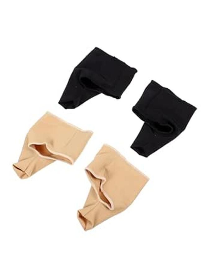 Hallux Valgus Corrector 2 Pairs Skin Color Bunion Protector Toe Separator For Men And Women - Image 1