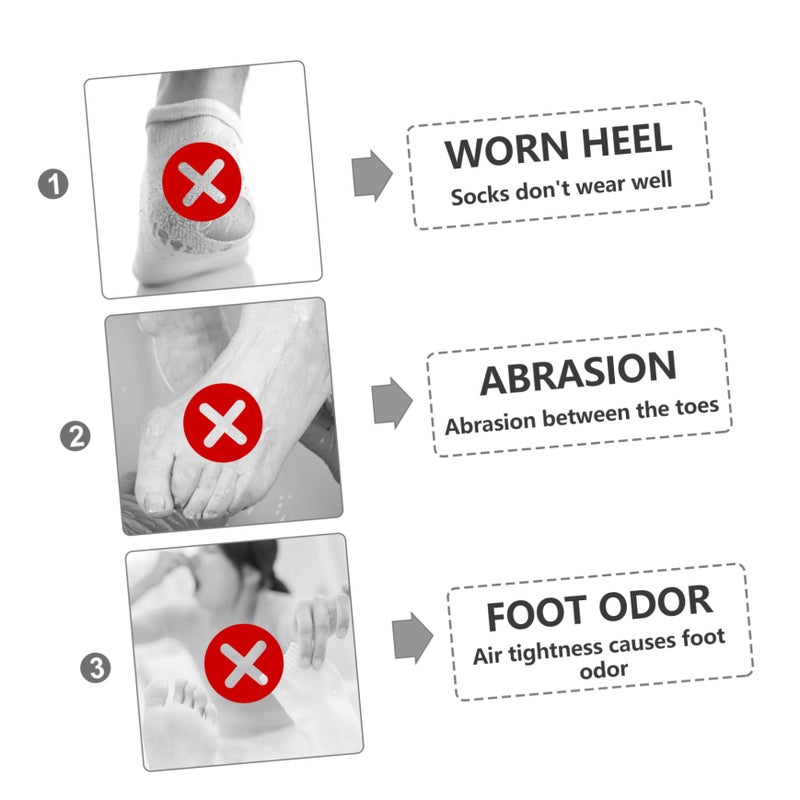 Hallux Valgus Corrector 2 Pairs Skin Color Bunion Protector Toe Separator For Men And Women - Image 4