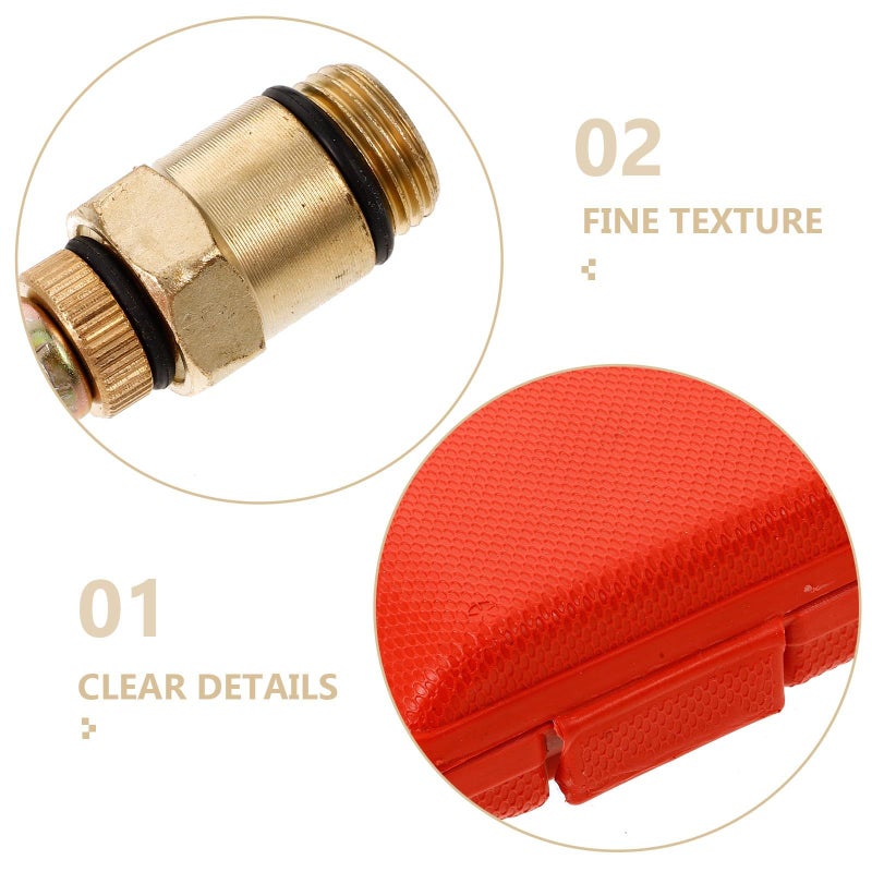 Cylinder Compression Tester Kit 3pcs Engine Pressure Gauge Automotive Tool - Image 4