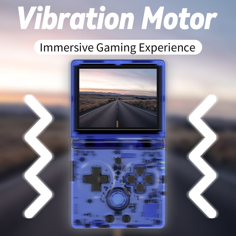 Handheld Game Console 3.5 Inch IPS Display: Vibrant 640x480 Visuals - Smooth Quad Core CPU & Mali G31 GPU Performance Linux OS Console for Immersive On-the-Go Gaming - Image 2