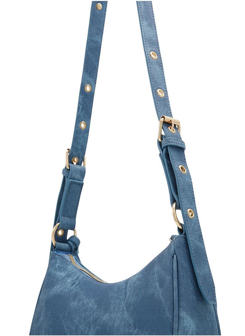 CALL IT SPRING - Women's Hobo Handbag In Blue - Image 1