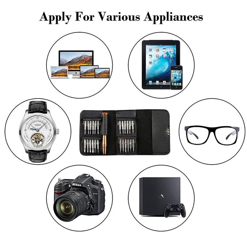 DIY Crafts Diy Crafts CTDIYHI47365 Repair Tool Kit Torx Cell Phone Laptop Mini Electronic Opening for Pc Camera Watch Tablet Portable Wallet Repairing 2 Silver  - Image 5