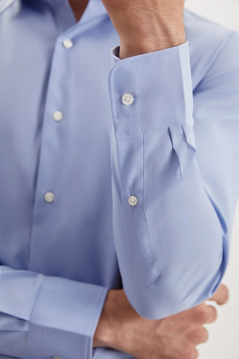 GRIMELANGE Sven Men's Blue Shirt
