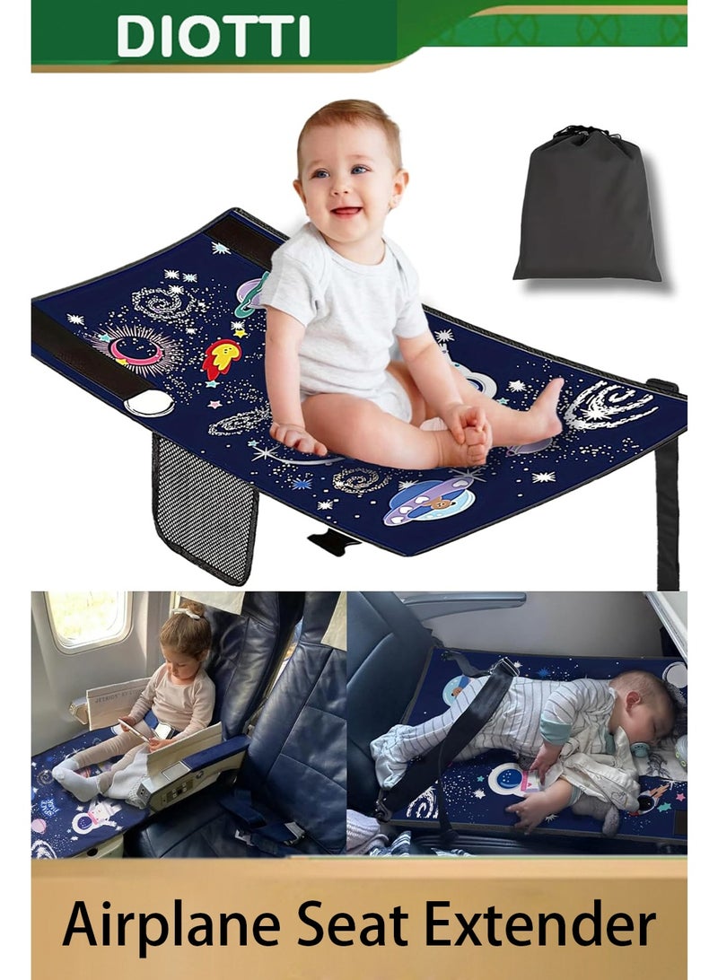 DIOTTI Portable Toddler Airplane Seat Extender, Travel Bed for Kids, Airplane Travel Essentials for Comfortable Flying, Lightweight, Compact Travel Bed (30×23cm) - Image 1