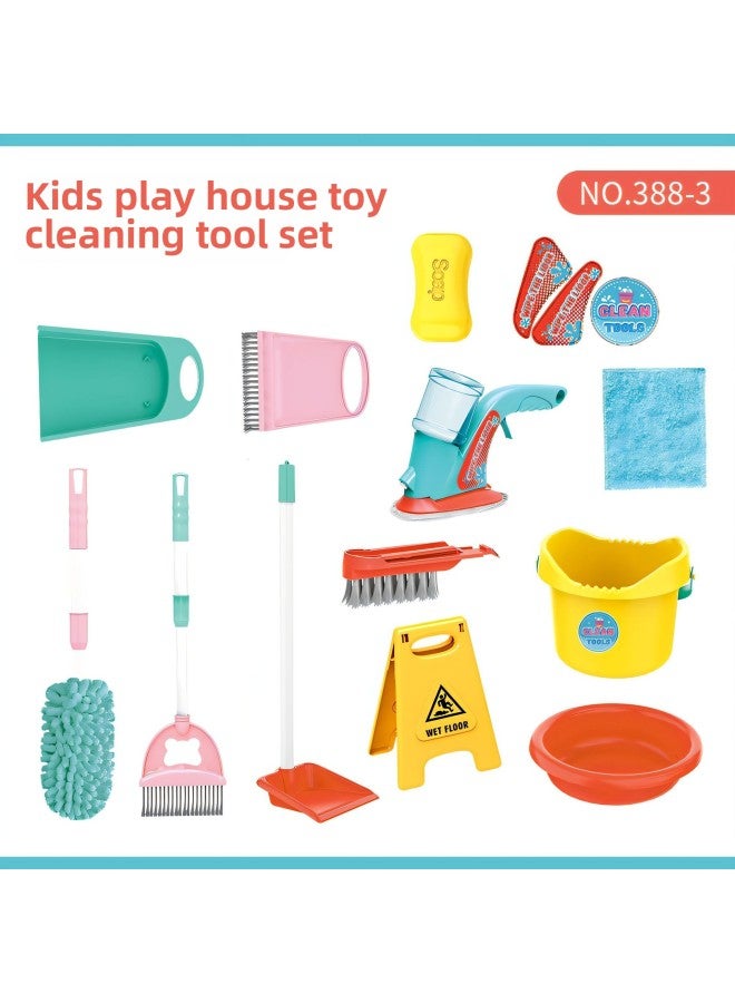 Play House Simulation Sanitary Ware Suit Toy Baby Cleaning Trolley Children's Toolbox Hot Sale-Color:Toolbox - Image 5