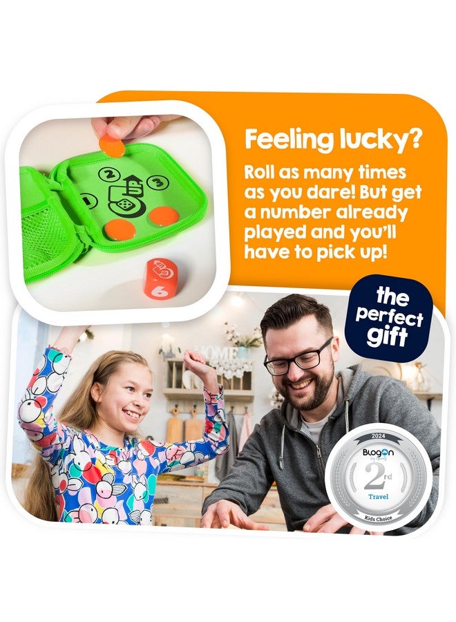 TOMY Games 5 UP Dice Game - The Push Your Luck Dice Game for Kid and Adult Games - Family Games and Stocking Stuffers for Kids - Fast Paced Dice for Christmas Games Family Game Night - 2 to 4 Players - Image 3